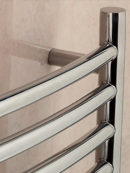 Lanark Stainless Steel Towel rail - 1200 x 500